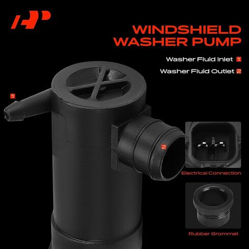 A-Premium Front Windshield Washer Pump Compatible with Subaru Forester 2010-2013, Impreza 2008-2012, WRX 2012-2014 in Saudi Arabia