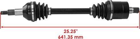Caltric Rear Left CV Axle Compatible with Can-Am Outlander 1000R 850 650 XMR 2019-2024 / Renegade 1000R 570 XMR 2019-2024 / Renegade 850 2020 705503025 in Saudi Arabia