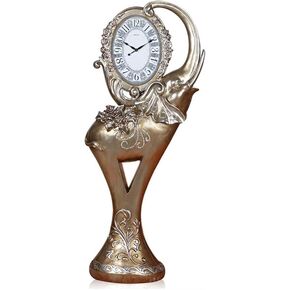 Floor Stand Clock Vintage Elephant Floor Clock Home Statue Clocks Beside Clock with Quartz Movement Bedroom Living Room Home Decor in Saudi Arabia
