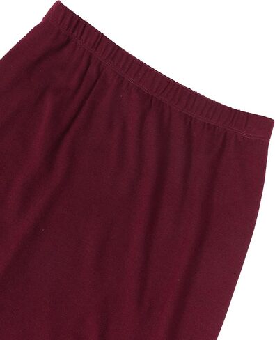 تنورة نسائية طويلة من مزيج الصوف بقصة ذيل السمكة، خصر عالي مع مرونة in Kuwait