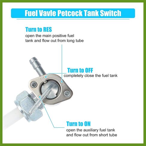 Motorcycle Fuel Valve Petcock Gas Tank Switch Fit for Honda ATC200 1981-1983 for Honda ATC185/S 1980-1983 Vehicle Components in Saudi Arabia