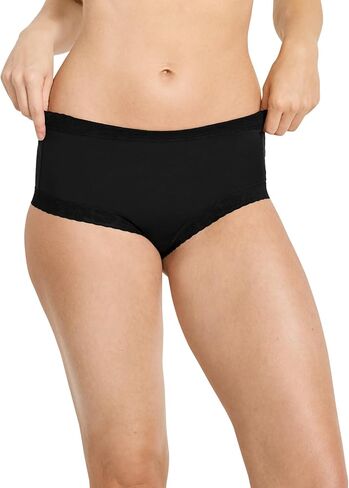 Jockey Women's Underwear Soft Stretch Lace Microfiber Brief in Saudi Arabia