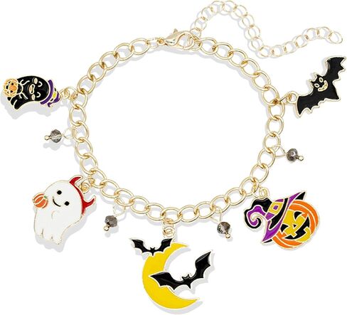 اختيار جميع أساور الهالوين سحر الهالوين للأساور الصداقة الطين Preppy Heishi الأساور Boo Skull Pumpkin الأساور إكسسوارات الهالوين المجوهرات in Saudi Arabia