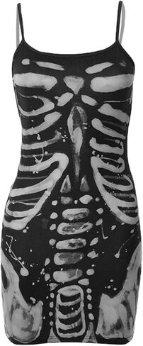 فستان لوليتا القوطية للنساء للهالوين بخصر عالٍ فستان تنكري عتيق عتيق ملابس شارع الجرونج القوطي in Kuwait