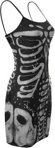 فستان لوليتا القوطية للنساء للهالوين بخصر عالٍ فستان تنكري عتيق عتيق ملابس شارع الجرونج القوطي in Kuwait