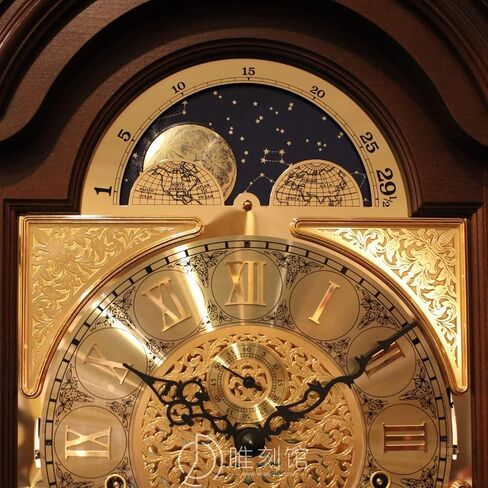 Floor Stand Grandfather Mantle Clock Wooden Floor Mantel High Clocks Decor Vintage Living Room Decorations Home Decor in Saudi Arabia