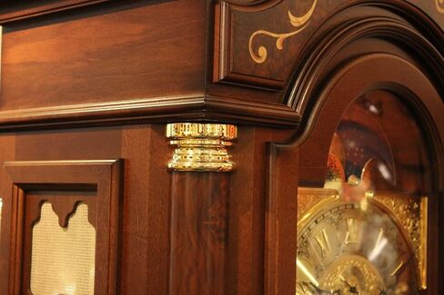Floor Stand Grandfather Mantle Clock Wooden Floor Mantel High Clocks Decor Vintage Living Room Decorations Home Decor in Saudi Arabia
