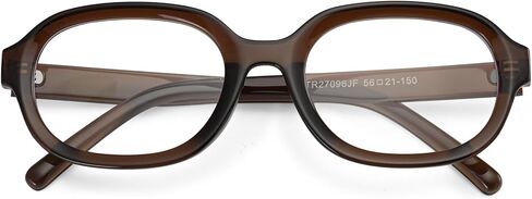 Dollger Retro Oval Blue Light Blocking Glasses for Women Men 90s Stylish Big Vintage Blue Light Eyeglasses Y2k Cute Frame in Saudi Arabia