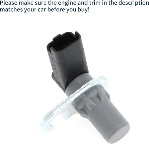 Crankshaft Position Sensor for Peugeot 307 2.0 16V 2005-2007 Sturdy No.1920EN/1920FP Engine Crank CKP Sensor Black Gray 1 Pc in Saudi Arabia