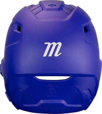 Marucci DuraVent Two-Tone Batting Helmet, NOCSAE Certified, Navy Blue, Junior in Saudi Arabia