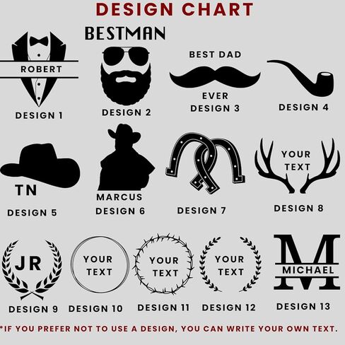 حزام جلد طبيعي مخصص للرجال - هدية فريدة من نوعها محفورة خصيصًا له وأعياد الميلاد واحتفالات الذكرى السنوية in Kuwait