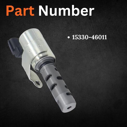 Oil Control VVT Valve Intake Variable Timing Solenoid Compatible with 1998-2005 GS300 2001-2005 IS300 1997-2000 SC300 1997-1998 Supra 3.0L Replace 15330-46011 in Saudi Arabia