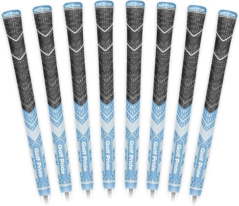 Golf Pride MCC Plus4 Standard 60 Light Blue/White - 1 Pack in Saudi Arabia