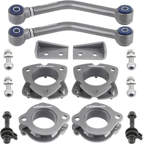 maXpeedingrods Front 2" Rear 2" Lift Kit for Jeep Compass Patriot MK 2007-2017, Lift Spacers with Alignment Control Arms, Upgraded Poly Bushing in Saudi Arabia