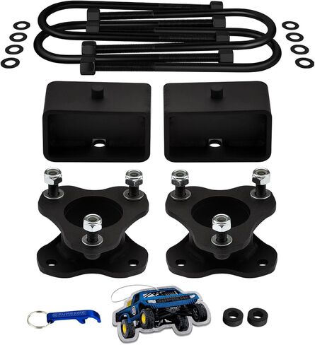 Supreme Suspensions - 3" Front + 3" Rear Lift Kit for 2005-2011 Dodge Dakota 2WD / 2006-2008 Dodge Ram 1500 4WD - High-Stregth Steel Suspension Lift Kit in Saudi Arabia