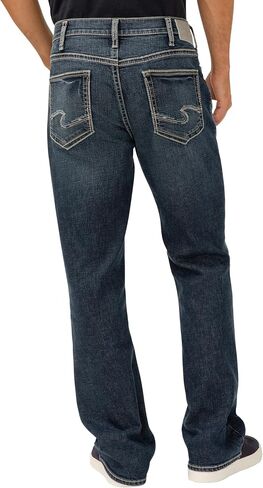 Silver Jeans Co. Men's Craig Classic Fit Bootcut Jeans-Legacy in Saudi Arabia
