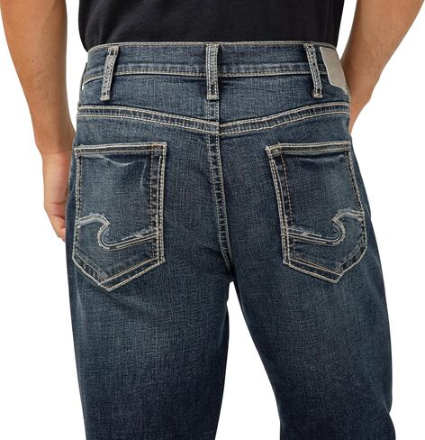 Silver Jeans Co. Men's Craig Classic Fit Bootcut Jeans-Legacy in Saudi Arabia