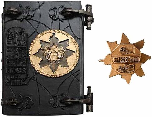 The Mummy Book of The Dead with Key,Book of Death Storage Box for Ornament, storage in Saudi Arabia