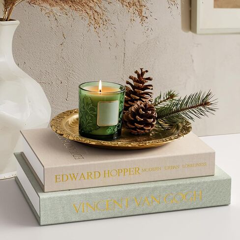 Decorative Books for Home Decor Aesthetic, Set of 2 Linen Fake Books for Coffee Table Decoration, Modern Faux Book Bookshelf Decor Photo Storage Box in Saudi Arabia