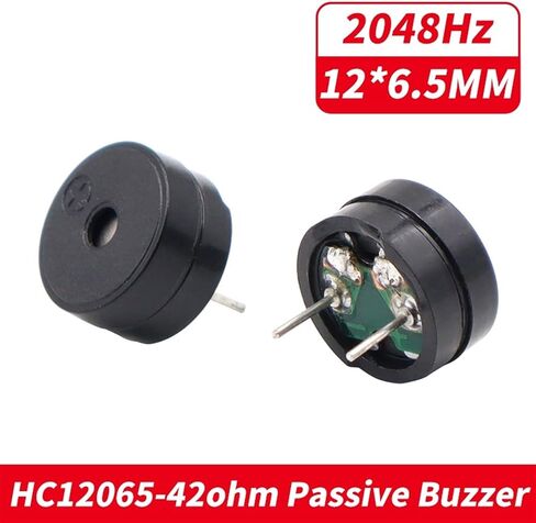 10PCS/Lot HC12065 Passive Buzzer AC 12MM*6.5MM 12065 16R Resistance 1.5V-3V 16ohm 42 Ohms(10pcs HC12065-42ohm) in Kuwait