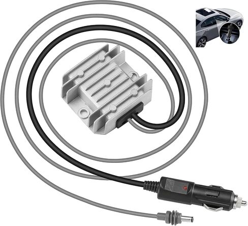 12V to 30V Vehicle Power Cable for Starlink Mini, DC Adapter with Waterproof Plug,for Truck, RV, Long Road Trips, and Camping Use in Saudi Arabia