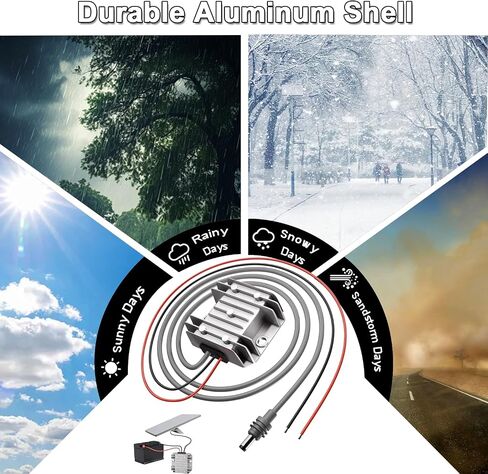 12V to 30V Vehicle Power Cable for Starlink Mini, DC Adapter with Waterproof Plug,for Truck, RV, Long Road Trips, and Camping Use in Saudi Arabia