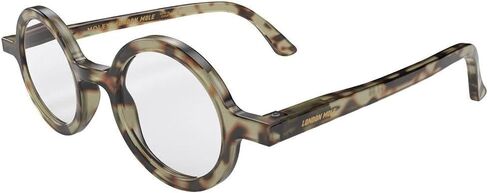 LONDON MOLE® Moley Blue Light Glasses | Round-shaped blue blockers | Anti-eyestrain | Unisex | Spring Hinges in Saudi Arabia