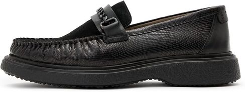 Men's Gibbs Leather Chain Loafers Shoes in Saudi Arabia
