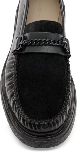 Men's Gibbs Leather Chain Loafers Shoes in Saudi Arabia