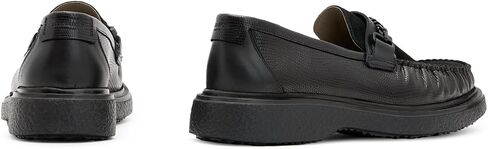 Men's Gibbs Leather Chain Loafers Shoes in Saudi Arabia