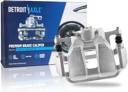 Detroit Axle - Front Right Brake Caliper for 2013-2022 Honda Accord 2016-2022 HR-V Disc Brake Caliper w/Bracket 2014 2015 2017 2018 2019 2020 2021 HRV Replacement Passenger Side Assembly in Saudi Arabia
