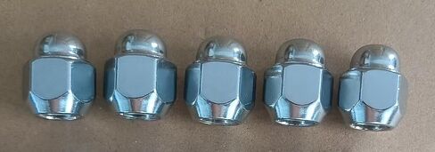 5PCS M12-1.5 Wheel Lug Nuts 52950-14140 52950-M1000 Compatible with Select Hyundai Tucson Santa Fe Accent Elentra Sonata Veloster Kia Rio Forte NIRO Soul Optima Models in Saudi Arabia