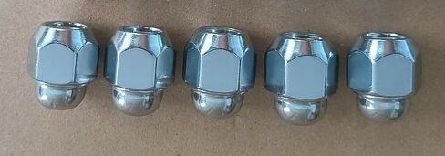 5PCS M12-1.5 Wheel Lug Nuts 52950-14140 52950-M1000 Compatible with Select Hyundai Tucson Santa Fe Accent Elentra Sonata Veloster Kia Rio Forte NIRO Soul Optima Models in Saudi Arabia