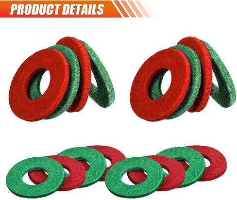 Battery Terminal Anti Corrosion Washers, Fiber Shim Battery Terminal Protector Pads, Universal Corrosion Prevention Washer Gasket for Car Batteries Top and Side Terminals (6Pairs/Red&Black) in Saudi Arabia