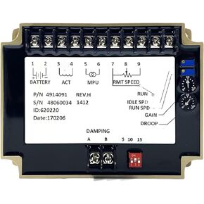 1pcs 4914091 Generator Speed Controller Module Diesel Electric Govornor Engine Control Circuit Board Genset Parts in Saudi Arabia