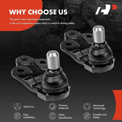 A-Premium 2 × وصلات كروية سفلية أمامية، متوافقة مع Jeep MP Series Compass 2017-2024 in Saudi Arabia