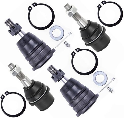 SCITOO 4-PC SET Suspension Kit Lower Ball Joint Upper Ball Joint Fit 2009-2010 For Dodge Ram 1500 2011-2018 For Ram 1500 in Saudi Arabia