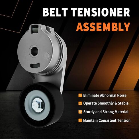 Serpentine Belt Drive Kit with Tensioner & Idler Pulley Compatible with Ram 1500 2013-2022, 1500 Classic 2019-2022, Fit for 5.7L V8 Engine (OHV) in Saudi Arabia