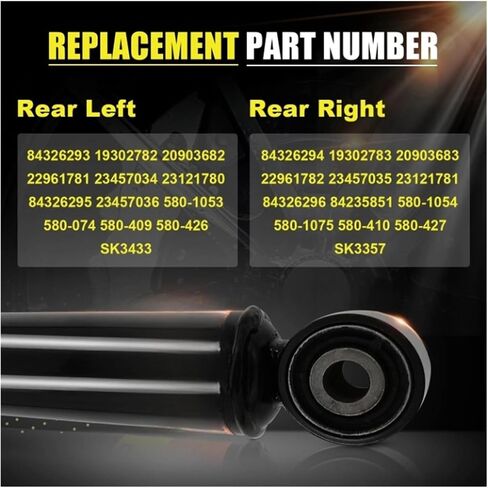 1PCS Electrical Front/Rear Magnetic Shock Absorber Compatible for Cadillac XTS 2013-2019 Assy(REAR LEFT) in Saudi Arabia