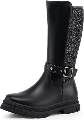 Girls Black Boots Winter Fashion Boot in Kuwait