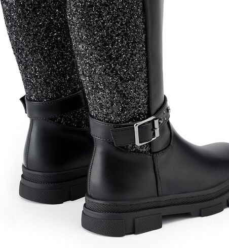 Girls Black Boots Winter Fashion Boot in Kuwait