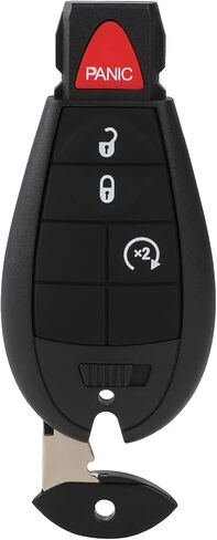 1 Pack 4 buttons Remote Control Car Key Fob 2014-2018 Fit for Jeep Cherokee 2.4L,2014-2018 Fit for Jeep Cherokee 3.2L GQ4-53T in Saudi Arabia
