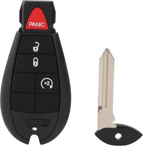 1 Pack 4 buttons Remote Control Car Key Fob 2014-2018 Fit for Jeep Cherokee 2.4L,2014-2018 Fit for Jeep Cherokee 3.2L GQ4-53T in Saudi Arabia