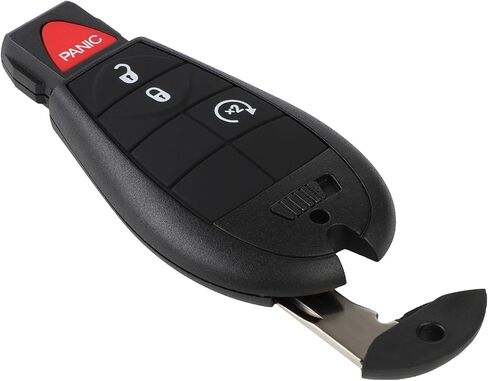 1 Pack 4 buttons Remote Control Car Key Fob 2014-2018 Fit for Jeep Cherokee 2.4L,2014-2018 Fit for Jeep Cherokee 3.2L GQ4-53T in Saudi Arabia