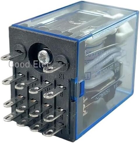 10PCS LY2NJ MY2NJ MY4NJ DPDT 8 Pin 14 Pin HH62P JQX-13F 12V 24V DC 110V 220V AC Coil Power Relay(DC,MY2NJ 110V) in Saudi Arabia