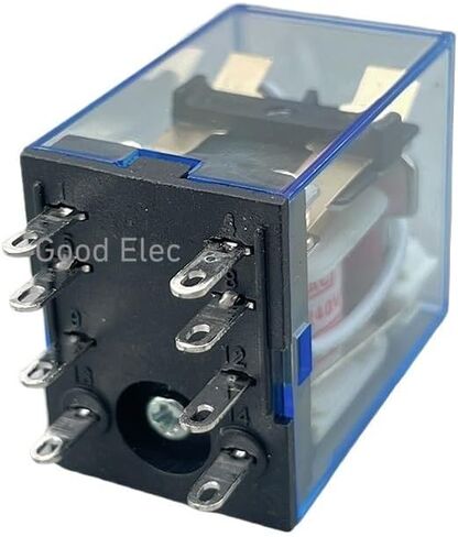 10PCS LY2NJ MY2NJ MY4NJ DPDT 8 Pin 14 Pin HH62P JQX-13F 12V 24V DC 110V 220V AC Coil Power Relay(DC,MY2NJ 110V) in Saudi Arabia