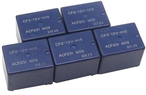 【3-1PCS】 CF2-12V ACF231 12VDC CF2-12V-H15 ACF231 12V 8-pin Automotive Relay(3PCS) in Saudi Arabia