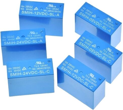 1PCS SMIH-05V 12V 24VDC-SL-A -SL-C 6-pin/8-pin Relay 250V 16A SMIH-05VDC-SL-A SMIH-12VDC-SL-A SMIH-24VDC-SL-A SMIH-05VDC-SL-C(SMIH-24VDC-SL-A 6PIN) in Saudi Arabia