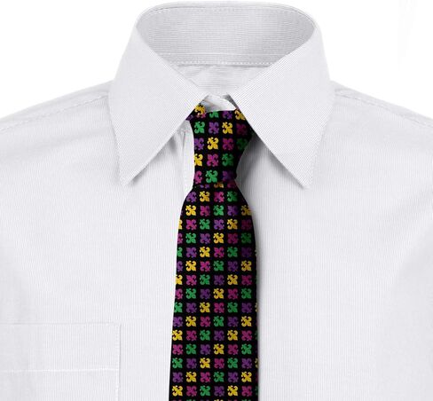 Ambesonne Multicolor Modern Men's Tie in Saudi Arabia