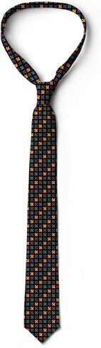 Ambesonne Multicolor Modern Men's Tie in Saudi Arabia